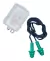 Protetor Auricular Silicone Maxxi Royal C/ Cordão Kit com 50 Un - Mult Variedades Comércio