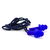 Protetor Auricular Silicone 18dB Maxxi Royal Plug Azul C/ Cordão
