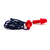 Protetor Auricular Silicone 18dB Maxxi Royal Plug Vemelho C/ Cordão