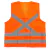 Colete de Segurança Refletivo Super Safety Com Bolso e Zíper - Mult Variedades Comércio