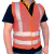 Colete Refletivo Telado Sem Bolsos Velcro Super Safety - comprar online