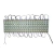 10pçs Modulo Led 6 LED Resinado Azul 12V IP67