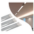Luminaria Linear Slim Tubular Sobrepor 1 metro 36W Luz Fria 6500K - Blumenau na internet