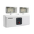 Luz de Emergência 2 Faróis Led 5w 600lm 6500k Branco Frio - Galaxy
