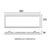 Painel Retangular Embutir 20W 60X15CM 6500K Frio e 3000K Quente - BLUMENAU - comprar online