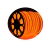 10 metros Mangueira Led Neon Flex Laranja 220v