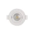 Spot Led Cob para Embutir 3W Redondo 3500K Branco Quente - Atop