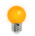 Lâmpada Bolinha G45 Bivolt Amarelo - KIAN