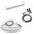 Pendente Linear Perfil 40x30mm Led Branco Luz Quente 3000K - loja online