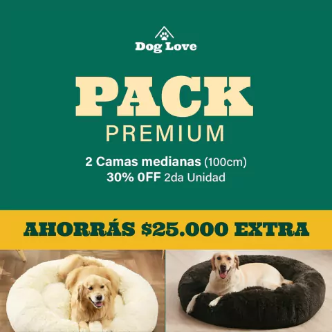 PACK PREMIUM | 2 Camas Extra Grandes 100cm | 30% OFF en 2da Unidad