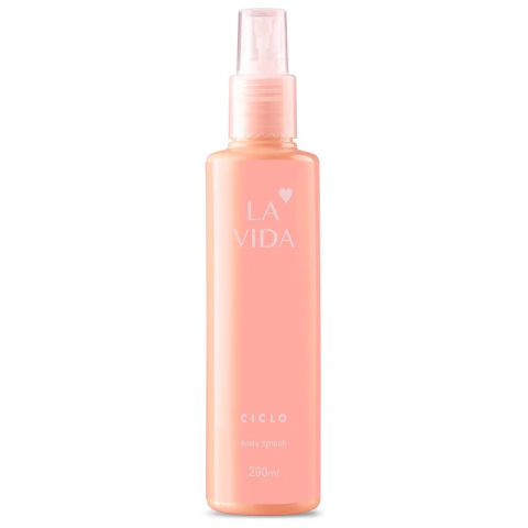 La Vida Body Splash - Ciclo Cosméticos 200ml Original