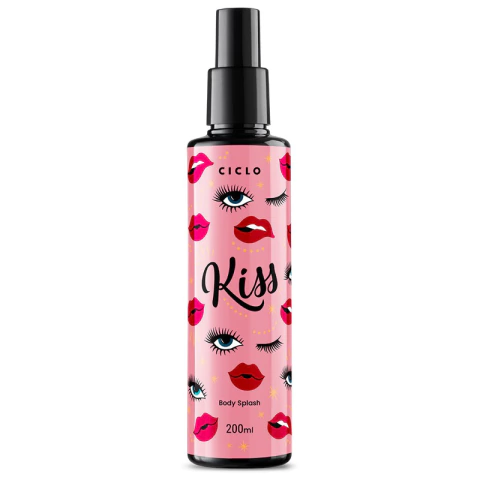 Kiss Body Spray - Ciclo Cosméticos 200ml Original
