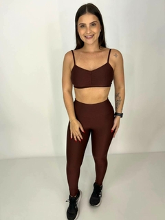 Top Carla + Legging Nutela - comprar online