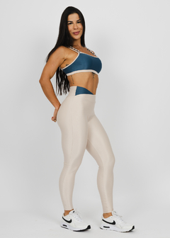 Top Josi + Legging Bicolor Sereno + Gengibre - comprar online