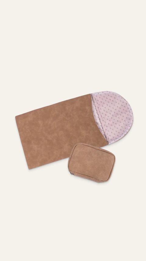 Neceser Tech + Funda Pad 15" beige - comprar online