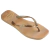 Chinelo Havaianas Slim Square Glitter Party - Dourado na internet