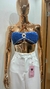 Cropped tricot tomara que caia - comprar online