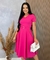 Vestido Pink e Verde