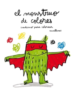 Monstruo de colores. Cuaderno para colorear