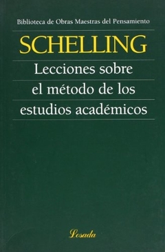 Lecciones sobre el método de los estudios académicos