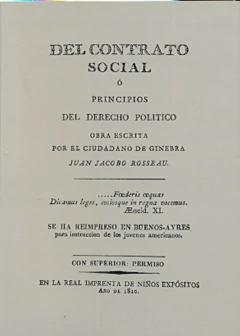 Del Contrato Social