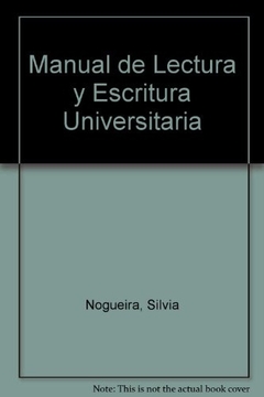Manual de lectura y escritura universitaria