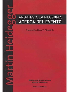 Aportes a la Filosofia Acerca del Evento