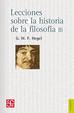 Lecciones sobre la historia de la filosofía III