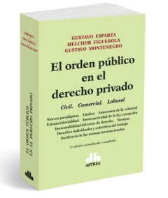 El orden público en el derecho privado
