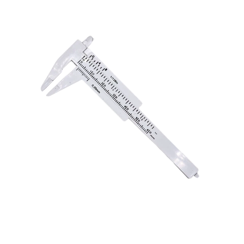 Paquímetro Plástico Branco 6 cm Santa Clara