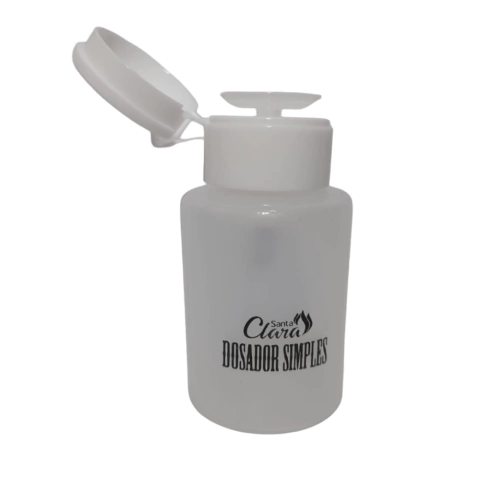 Dosador Plástico Simples p/ Acetona 150 ml Santa Clara
