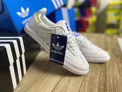 Adidas Samba OG Blanco y Dorado