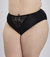 Calça Americana Plus size sustentação - Ref. 1007 - Preto - comprar online