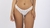 Calcinha (Tanga) Lizia de Renda – 1116 - Branco - comprar online