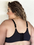 Soutien Cinthia Plus Size com Bojo e Aro com Renda e Microfibra - Ref. 1639 - Preto na internet