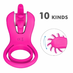 Anel Peniano Wind com Estimulador de Clitóris - S-HANDE - comprar online
