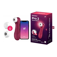 Satisfyer Pro 2 G3 Tecnologia Liquid air, APP Control, 12 Vibrações 100% a prova dágua