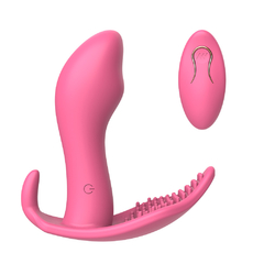 Vibrador para Clitóris e Ponto G 10 Modos de Vibração Recarregável e Controle Remoto - Millie