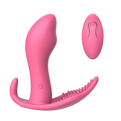 Vibrador para Clitóris e Ponto G 10 Modos de Vibração Recarregável e Controle Remoto - Millie