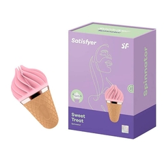 Satisfyer Sweet Treat a prova dágua 5 modos de vibração e rotação