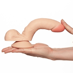 Pênis Realístico com Ventosa em Realistic Skin 15 x 4 cm - John Bege - comprar online