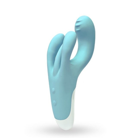 Vibrador Luxo Dupla Estimulação 10 modos de Vibração