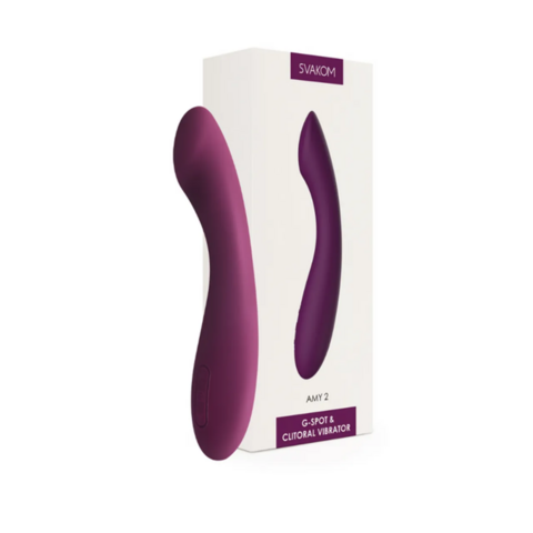Vibrador Ponto G - Recarregável - Amy 2 Violet - Svakom