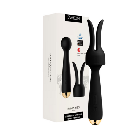 Massageador via APP Auto Aquecimento 5 Vibrações e 5 Velocidades - Emma NEO Svakom