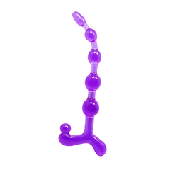Plug Anal em Jelly BENDY TWIST com Estimulador de Períneo - comprar online