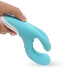 Vibrador Luxo Dupla Estimulação 10 modos de Vibração - Mais Prazer