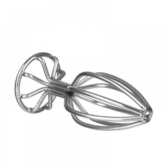 Plug Anal Vazado -Aço Inoxidável 8cm Tamanho M - loja online