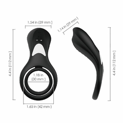 Imagem do Anel Peniano e Anel Testicular 9 modos de Vibração à prova d'água - RINGS S-Hande