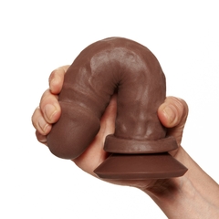 Pênis Realístico com Ventosa em Realistic Skin 15 x 4 cm - John Marrom - comprar online