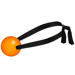 Mordaça Bola com Alça Acetinada na internet